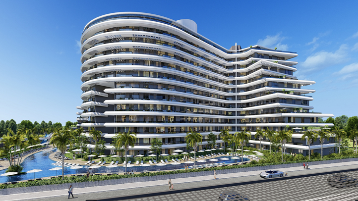 New off-plan project in Antalya